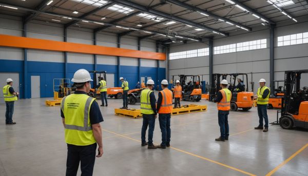 Déroulé pratique d'une formation contrôle VGP : mises en situation sur chariots, nacelles et accessoires de levage, points de contrôle et levée des réserves