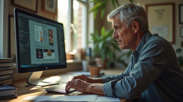 Devenir infographiste après 30 ans : parcours, certifications et financement